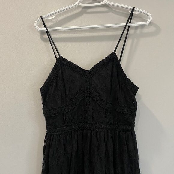 NWT Altar’d State Black Lace Midi Dress - Picture 2 of 10